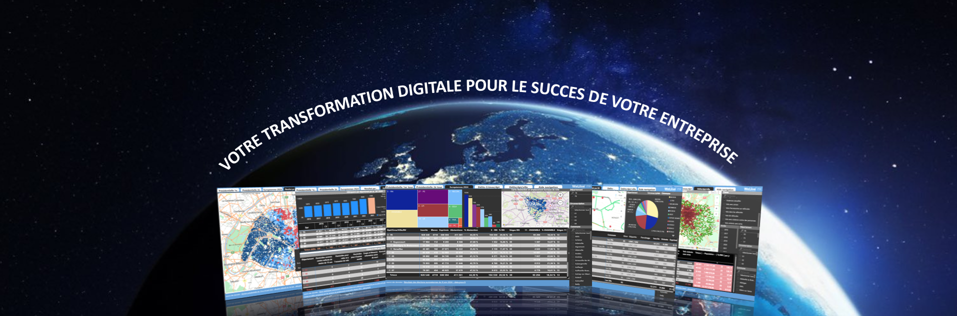 Illustration WeLiive sur la transformation digitale des activités pour le succès des entreprises